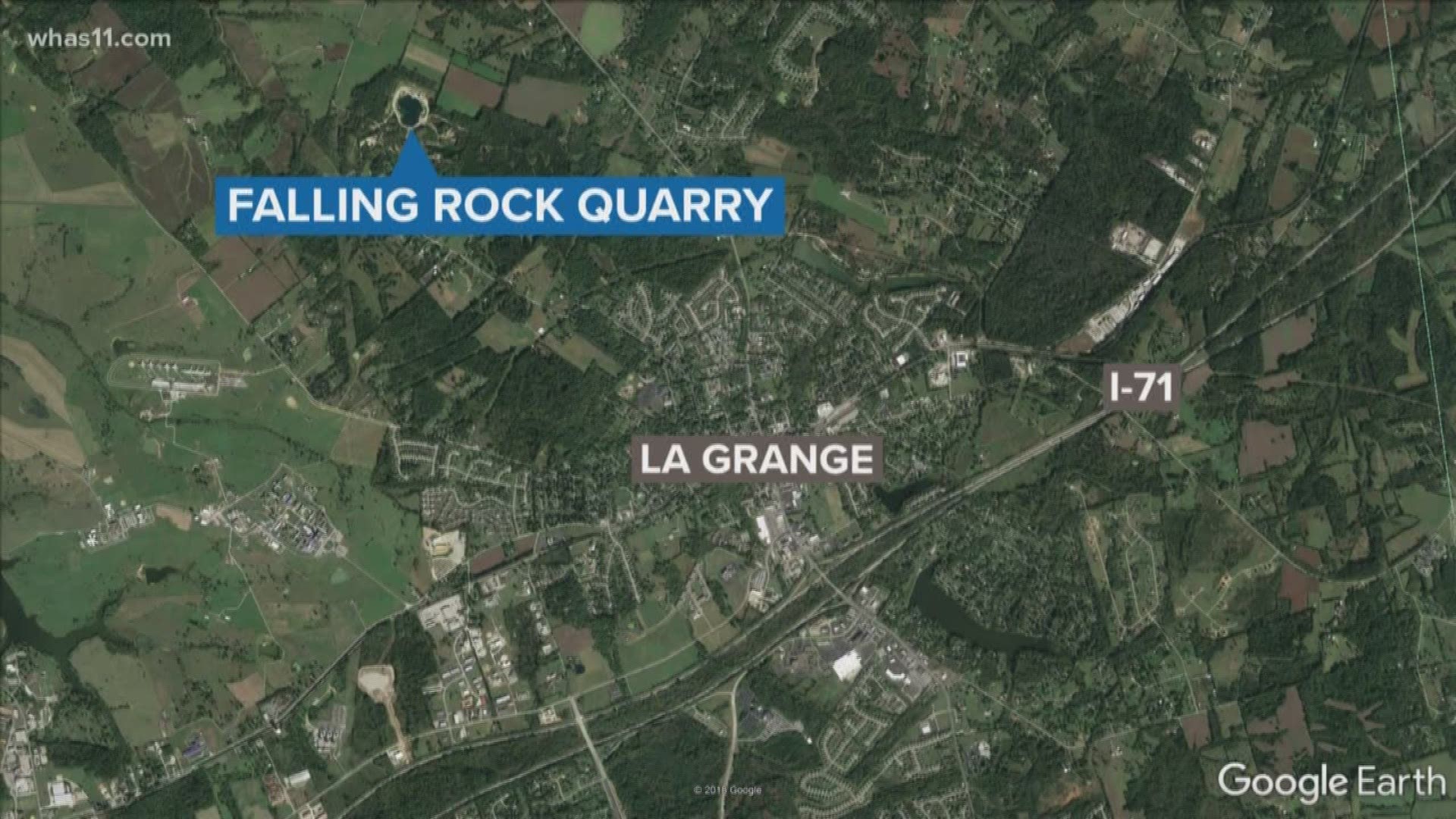 Police are investigating after a 62-year-old man died after an apparent drowning at the Falling Rock Quarry in Oldham County Sunday afternoon.