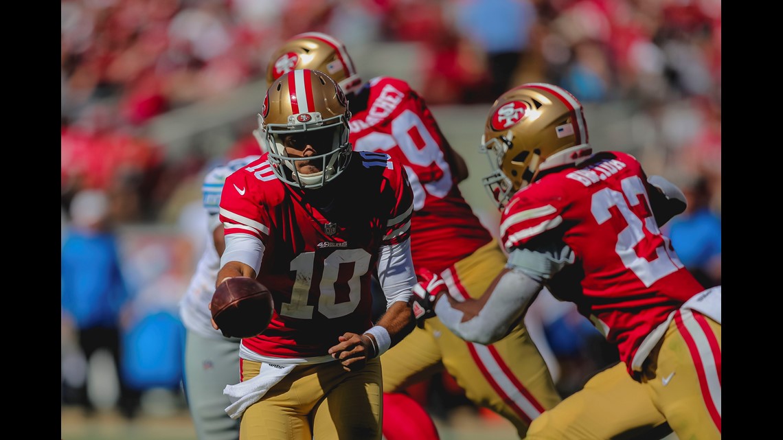 49ers 30-27 Hold on to win home opener vs Lions. (photo gallery) – Martinez  News-Gazette