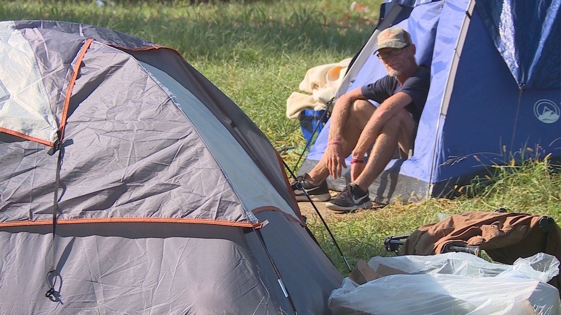 Louisville homeless shelters full while the city continues to clear