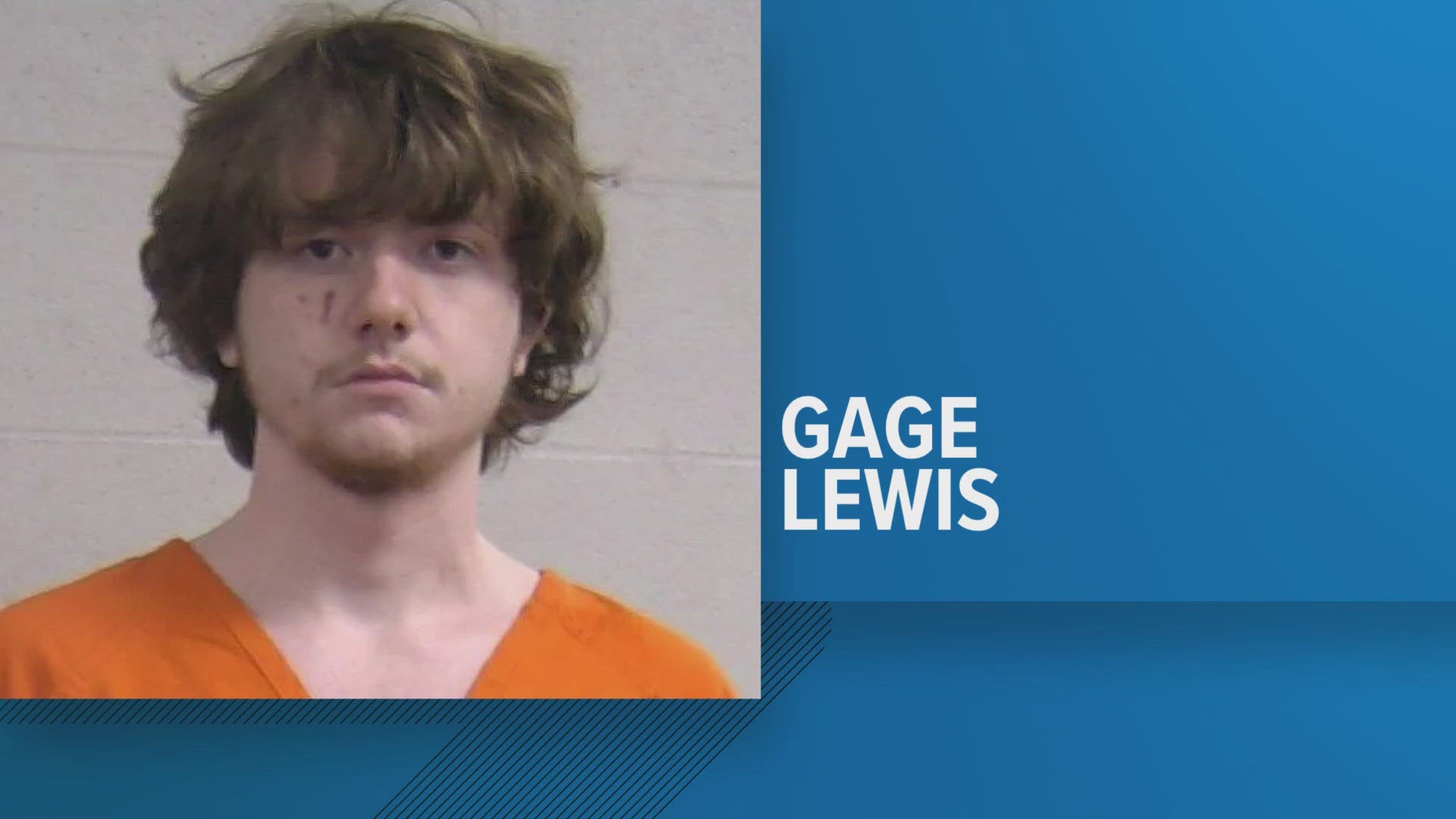 According to police, Gage Lewis shot two people inside a gas station in the Beechmont neighborhood Saturday night.