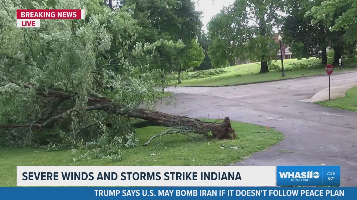 Thousands without power after storms in Kentucky and Indiana | OUTAGE ...