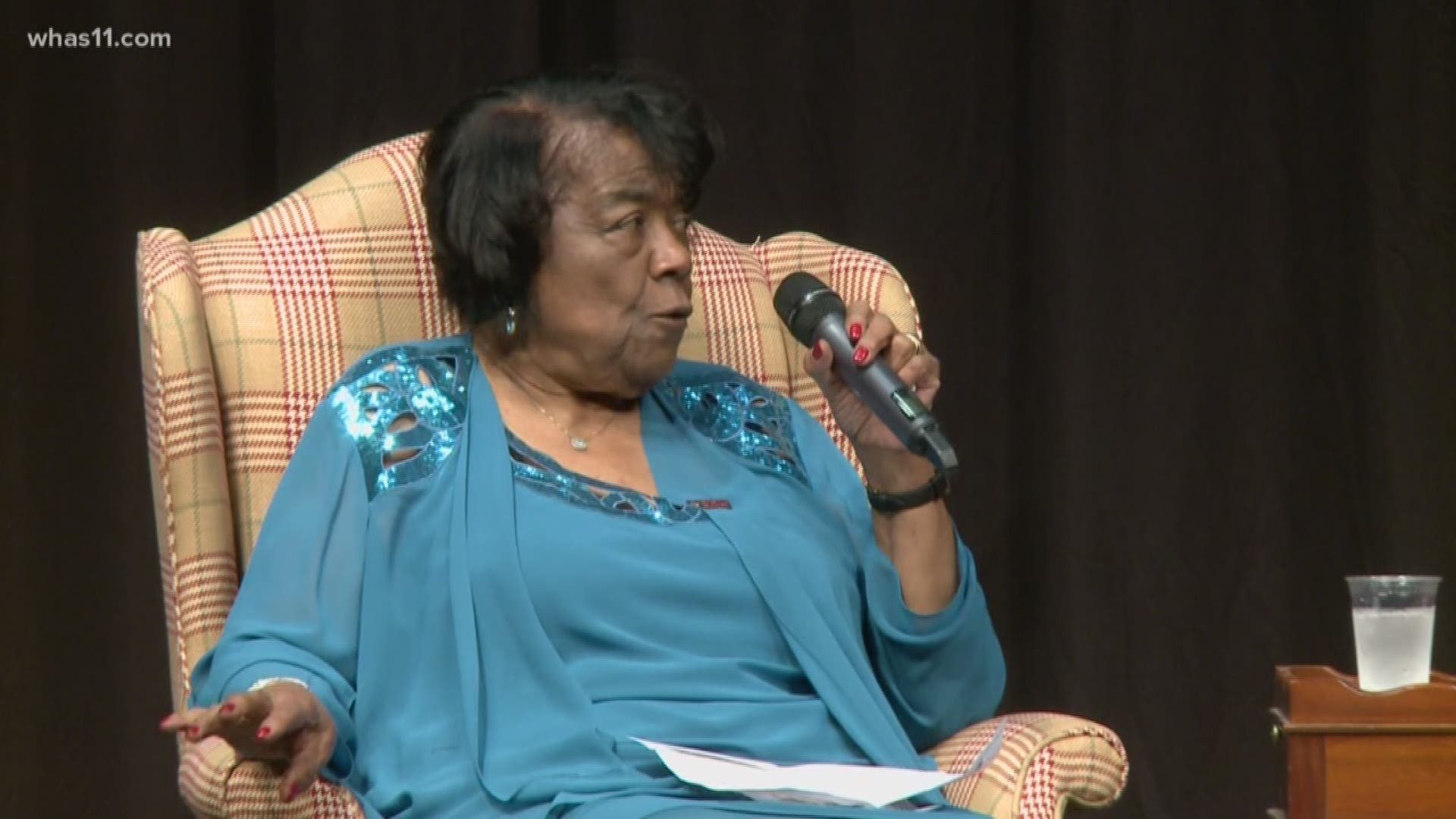 Ponder was one of the first two black registered nursing students in 1954 and discussed how she navigated her career during segregation.