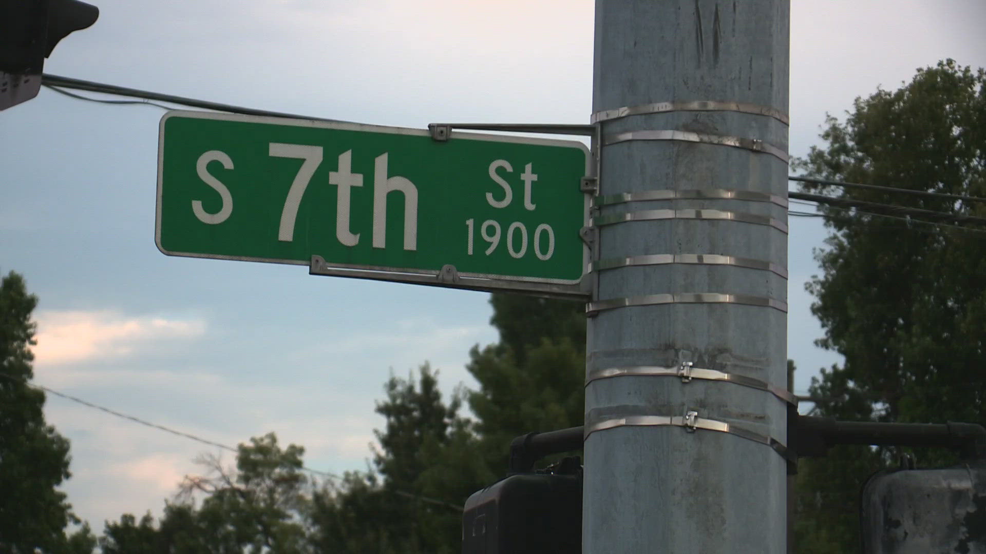 LMPD said officers responded to reports of a collision at 7th Street and Algonquin Parkway around 4:50 p.m.