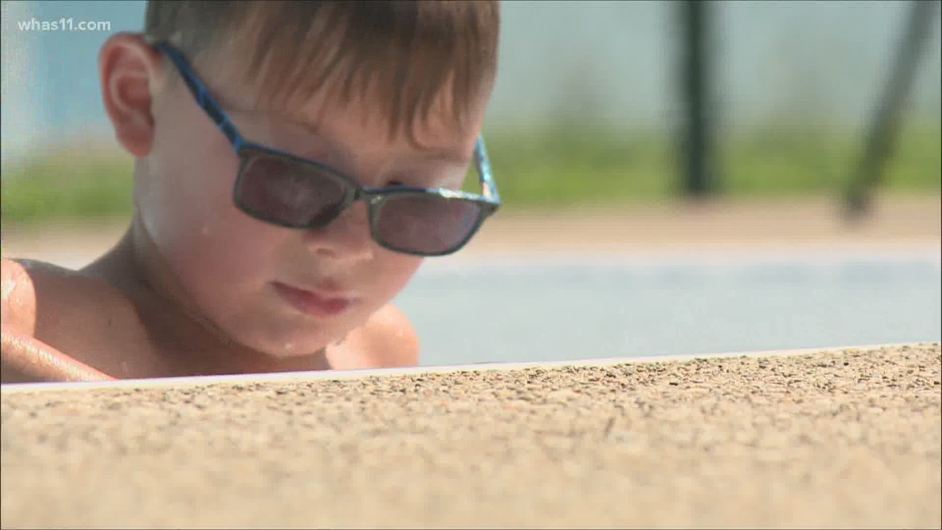 Tuesday was opening day for Louisville's Fairdale pool as the city begins to open some public pools after COVID-19 delays.