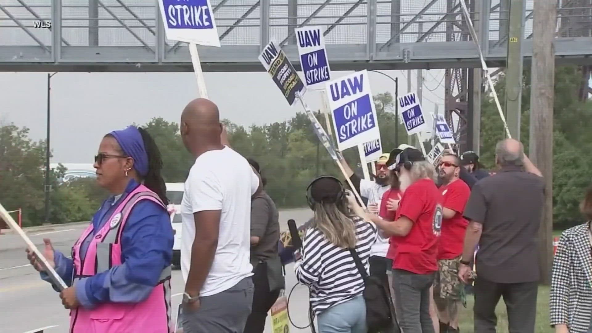 General Motors and Ford have laid off hundreds of employees who work at plants that supply parts to the factories currently on strike.