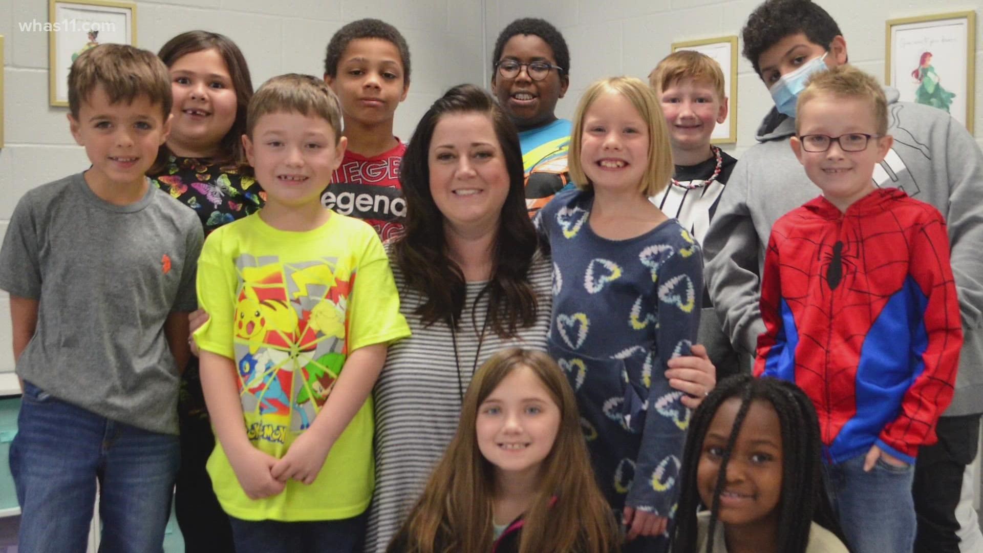 Amelia Nethery is the first teacher from Heartland Elementary to receive the ExCel Award.