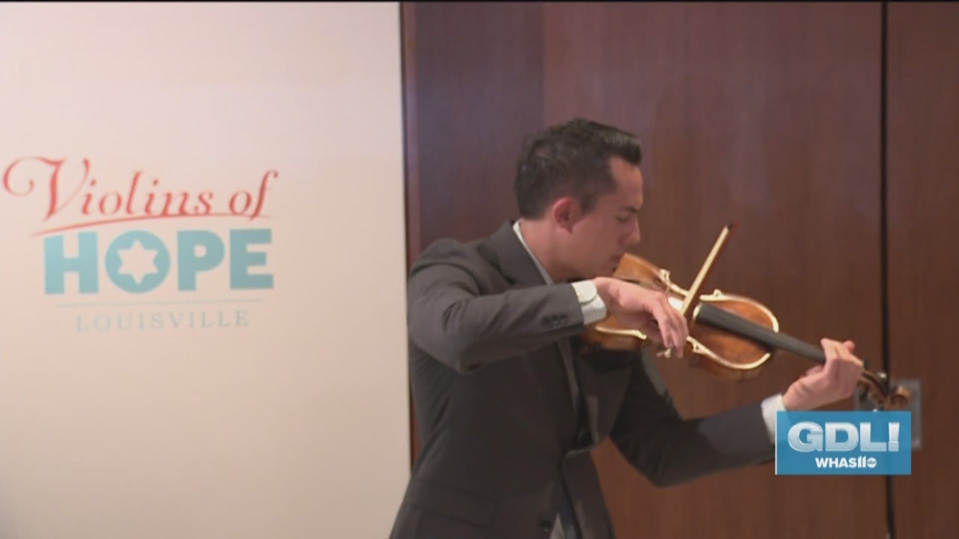 Moved By Music: Violins of Hope is October 20, 2019 at the Frazier History Museum, which is located at 829 West Main Street in Louisville, KY.