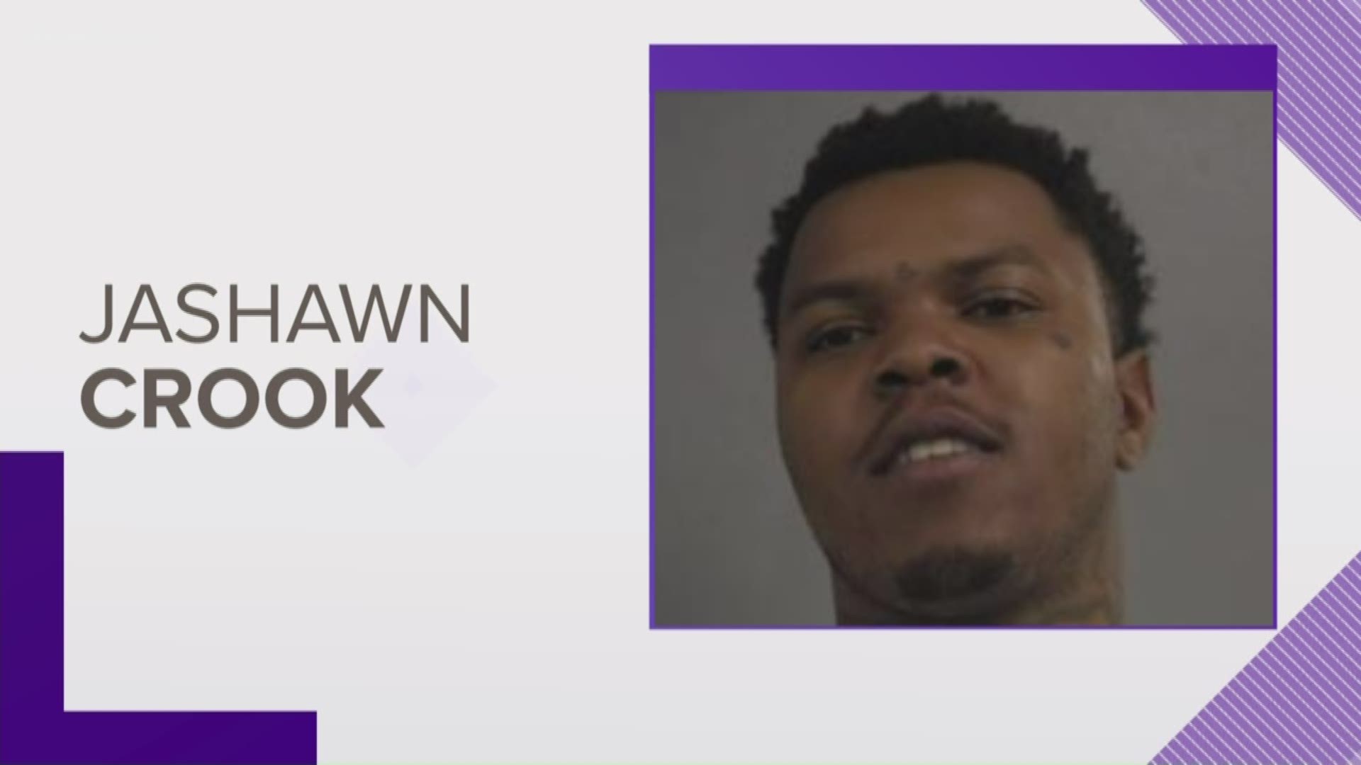 Police arrested Jashawn crook, after his ex-girlfriend accused him of assault, and threatening to kill her.