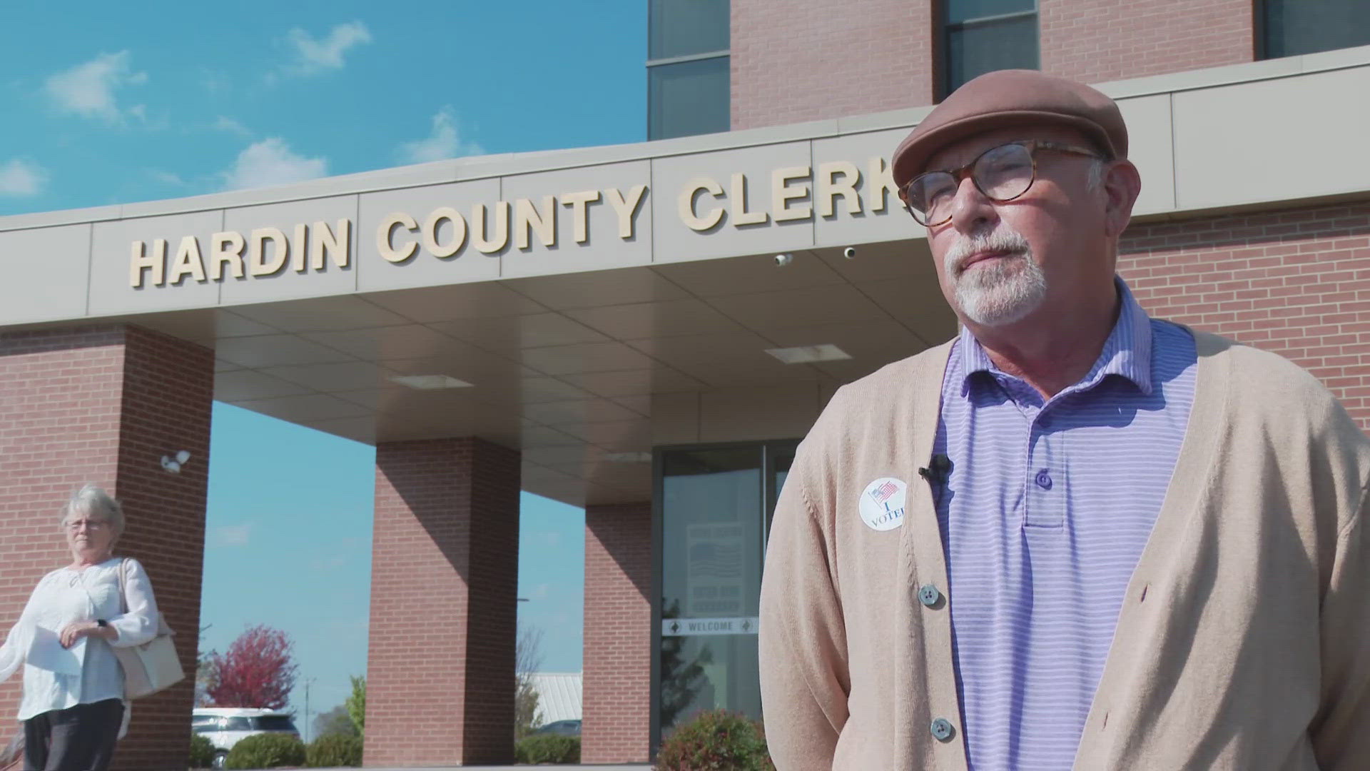 Over in Hardin County, voters chose whether to allow medical cannabis businesses to set up shop in the area. Chuck Spataro voted "yes."