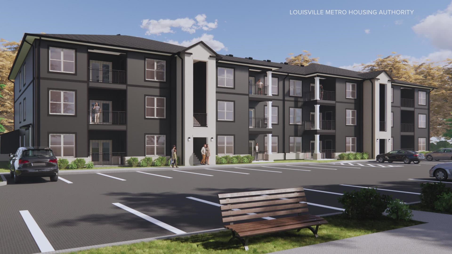 The Marian Group has broken ground on the complexes off Dixie Highway and Manslick Road.