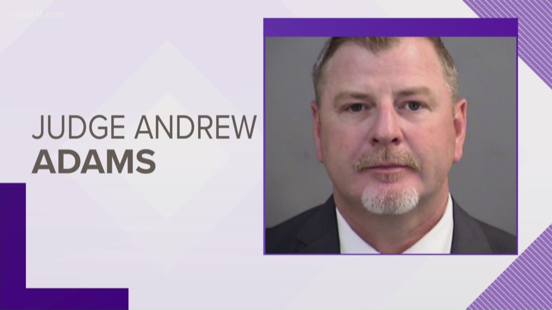 Judge Andrew Adams pleaded guilty to battery resulting in bodily injury in connection to a fight and shooting outside an Indianapolis White Castle in May.