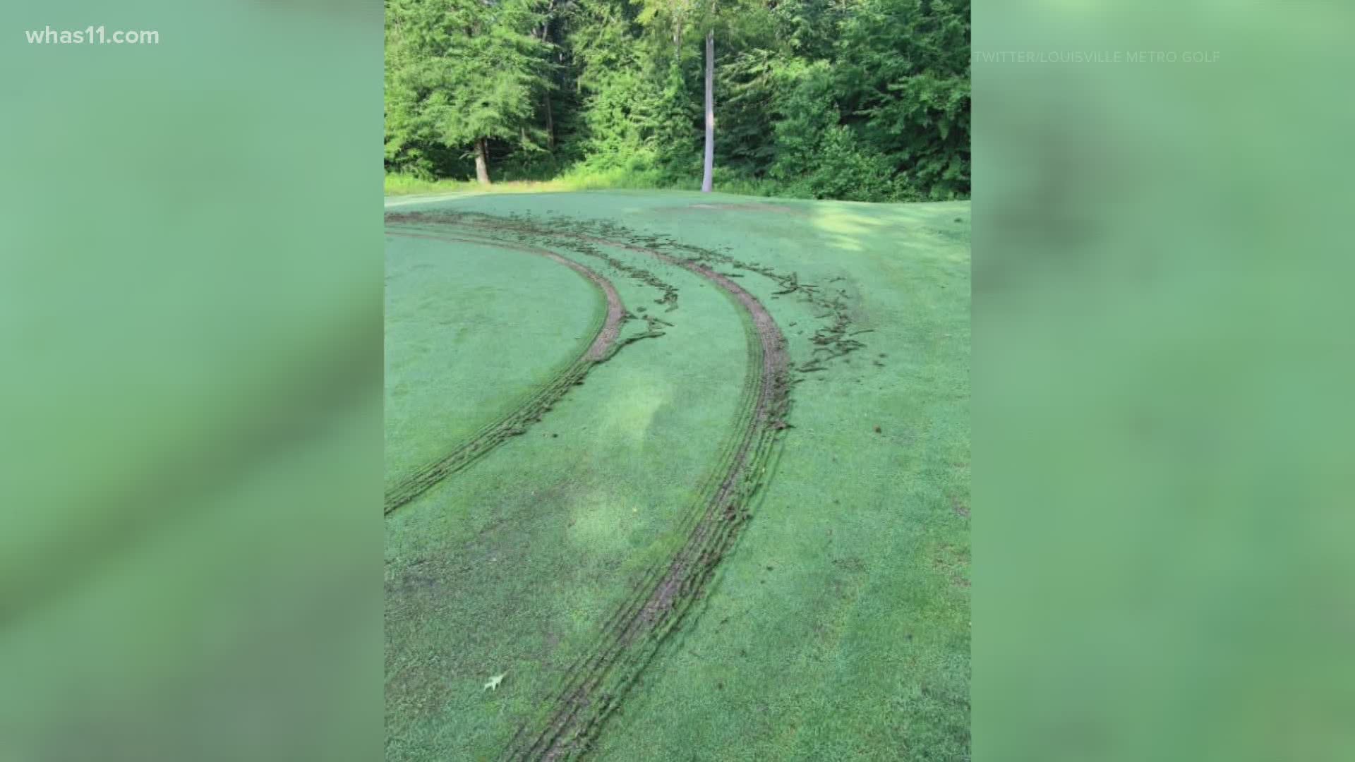 A reward is being offered for information after Sun Valley Golf Course was vandalized.