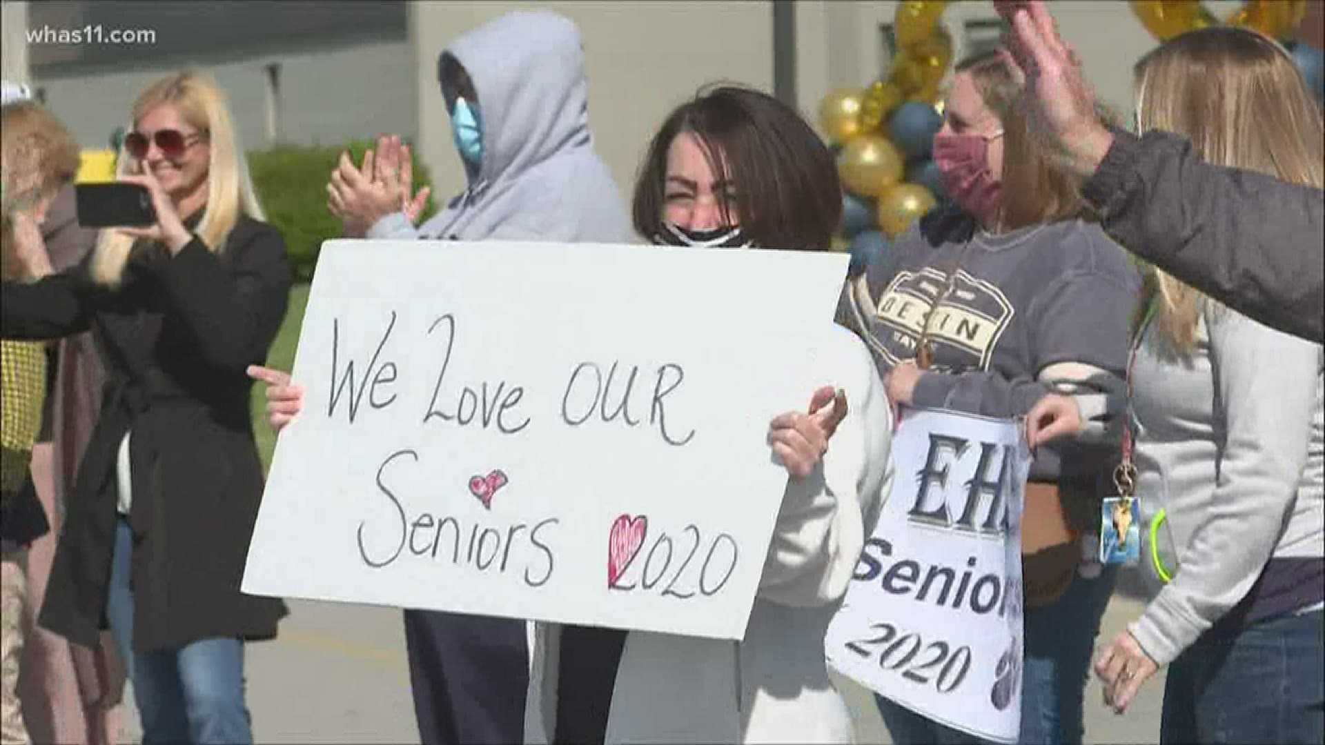 Elizabethtown High School seniors are honoring their favorite faculty members