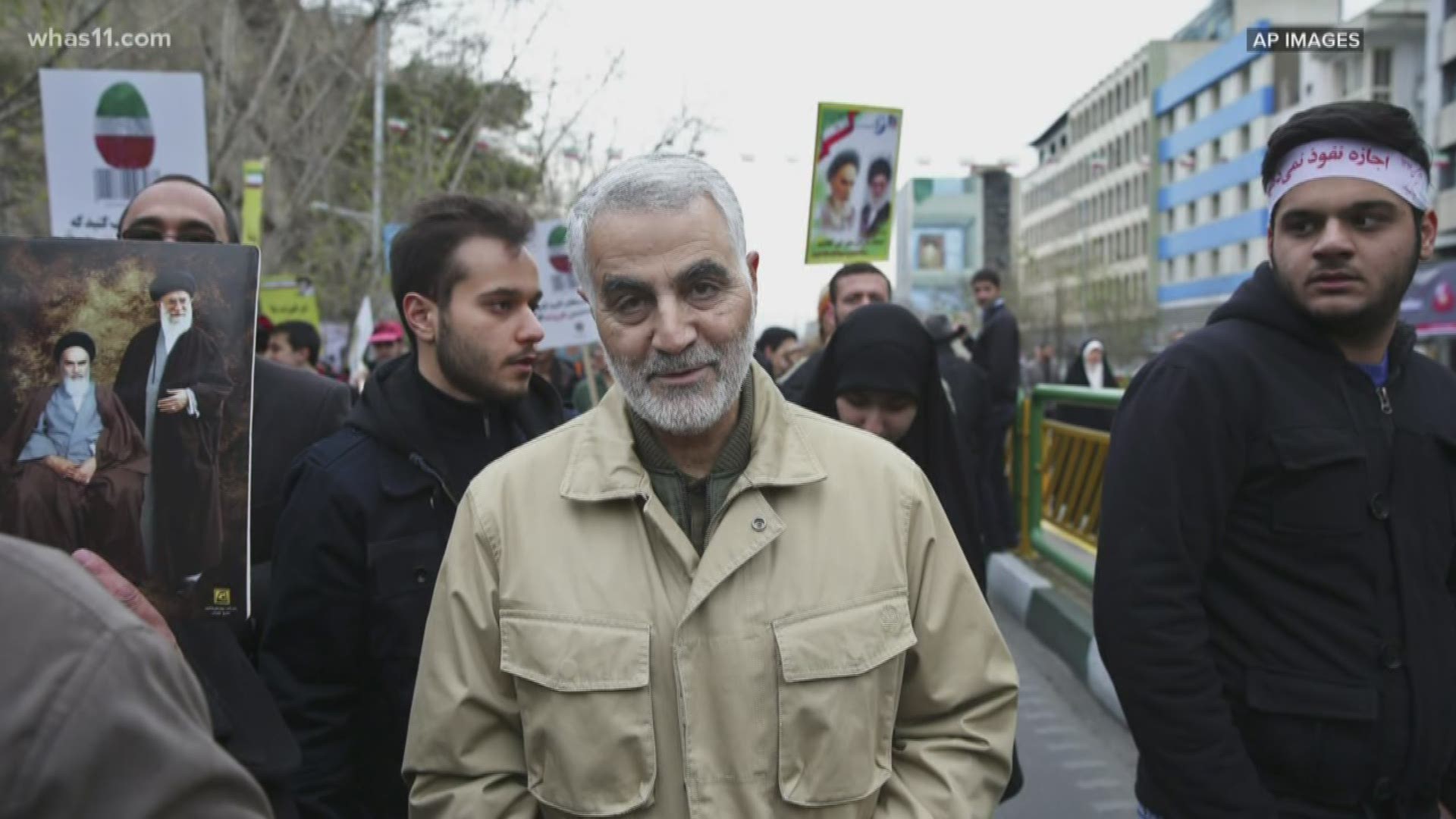 Gen. Soleimani, the head of Iran's elite Quds force, was killed in the airstrike at Baghdad airport.