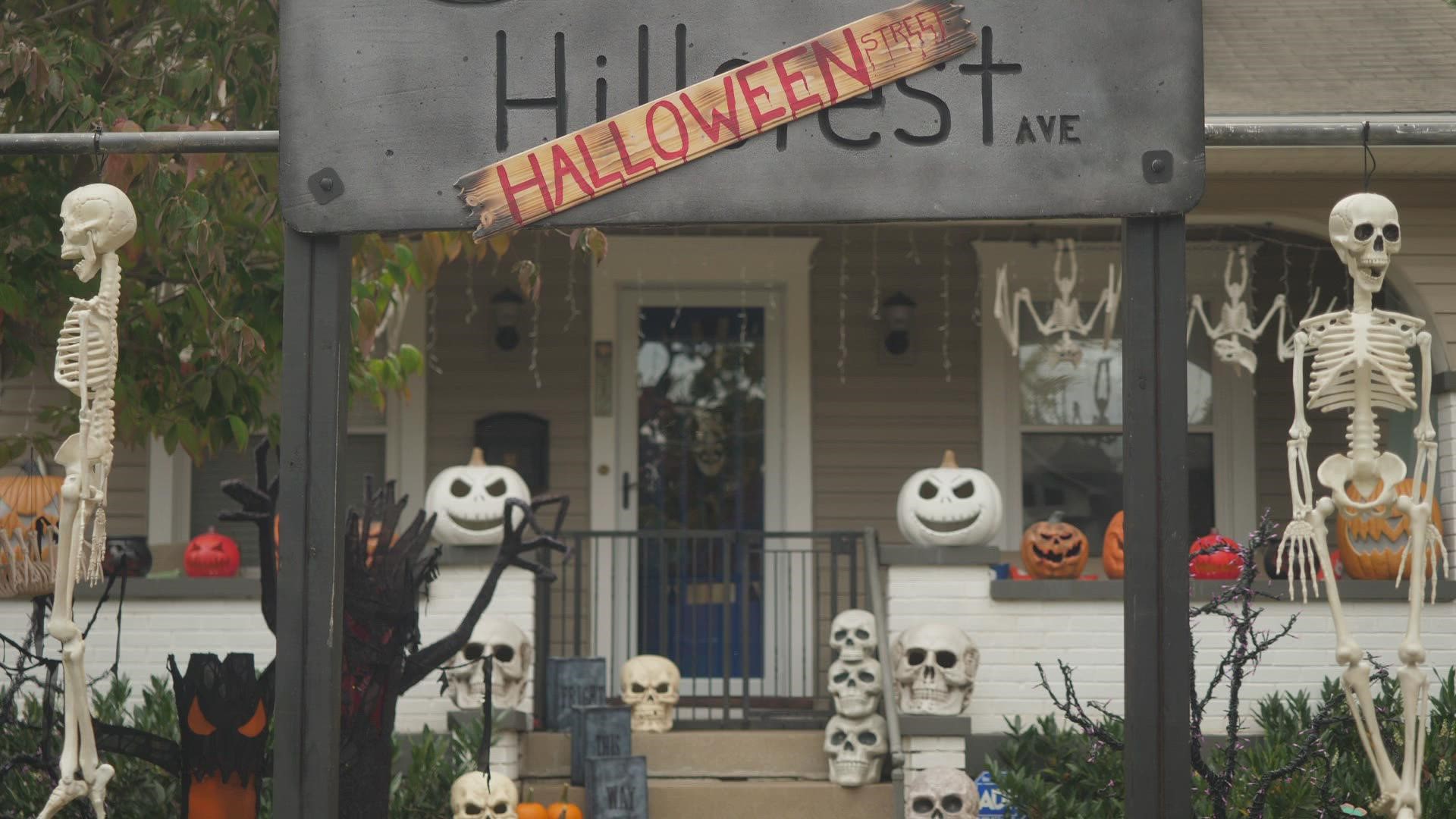 The popular place for trick-or-treating took a break due to COVID. They're back with more frightful sights as WHAS11 photojournalist Ian Hardwitt shares with us.