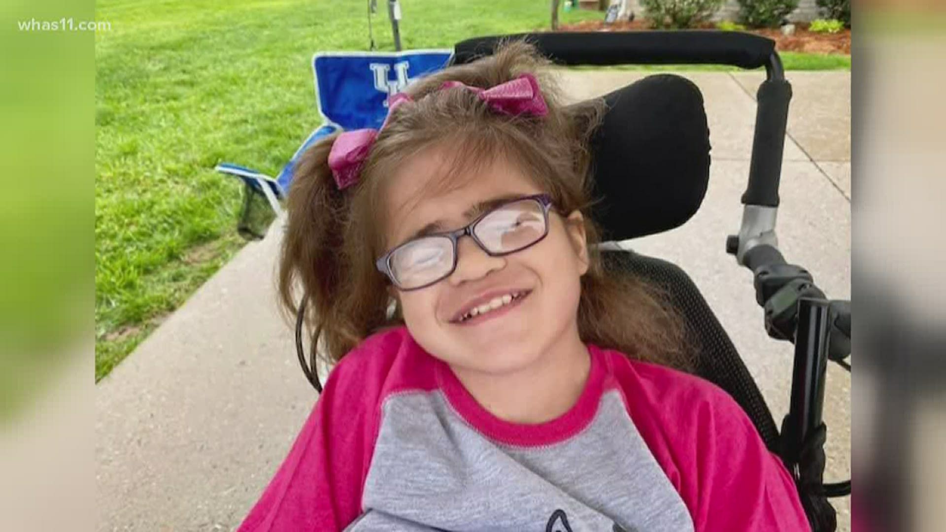 Friends and neighbors of Karsyn Wallace made sure she celebrated in style by throwing her a drive-by parade.
