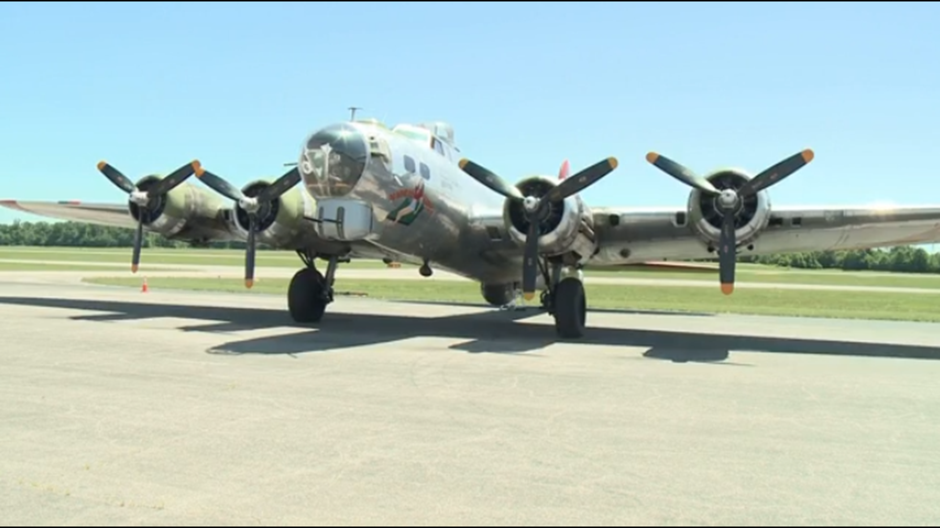 WWII veteran returns to the skies in a B-17 Bomber