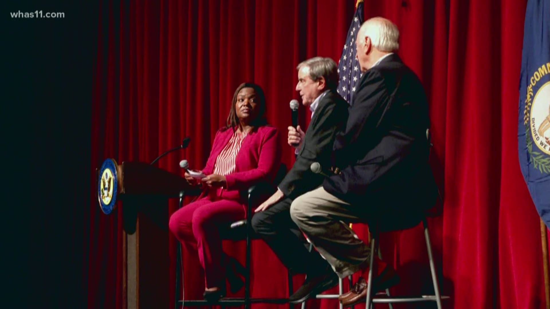 Congressional leaders are pushing for gun reform legislation, through a town hall hosted at Atherton High School Thursday night.