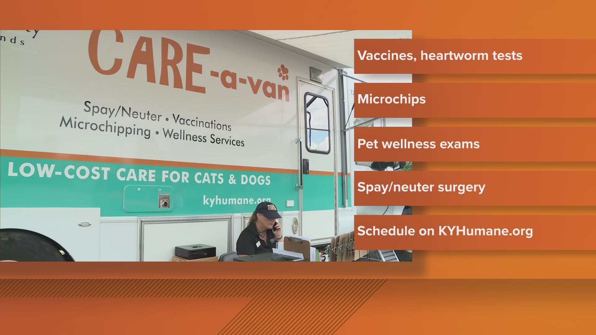The "Care-A-Van" is providing affordable pet wellness services across Kentucky.