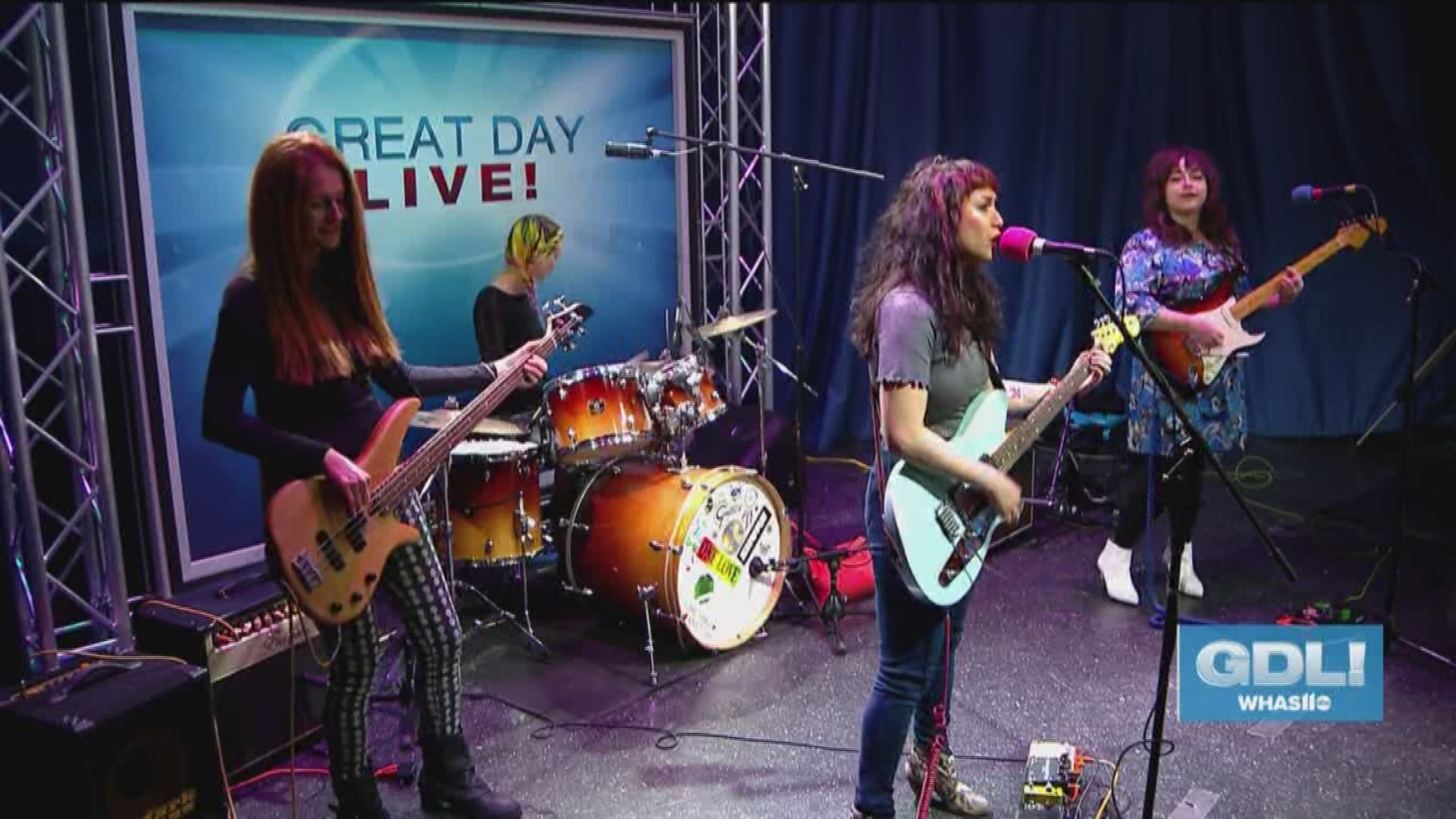 The Band Bungalow Betty stopped by Great Day Live to perform a couple of their songs.