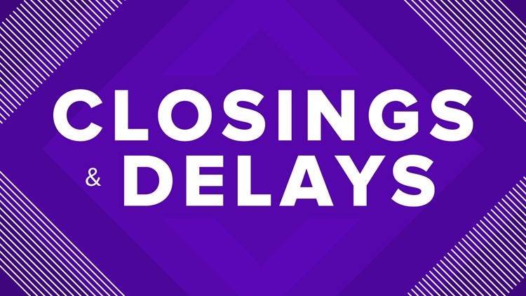 Closings and Delays for Kentucky and Indiana