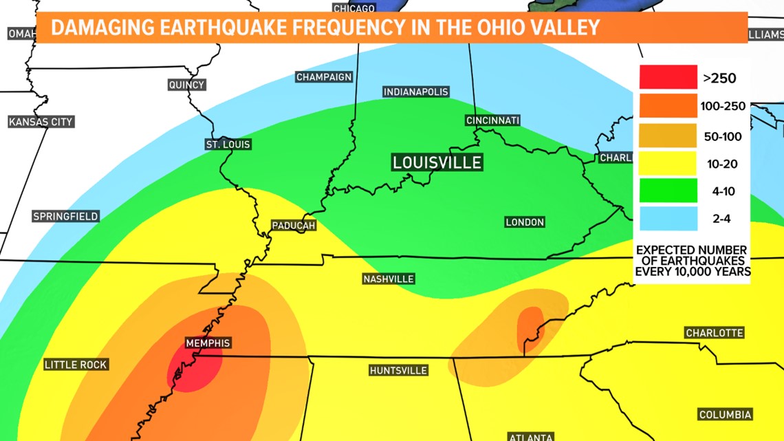 Kentucky Earthquake Fault Line