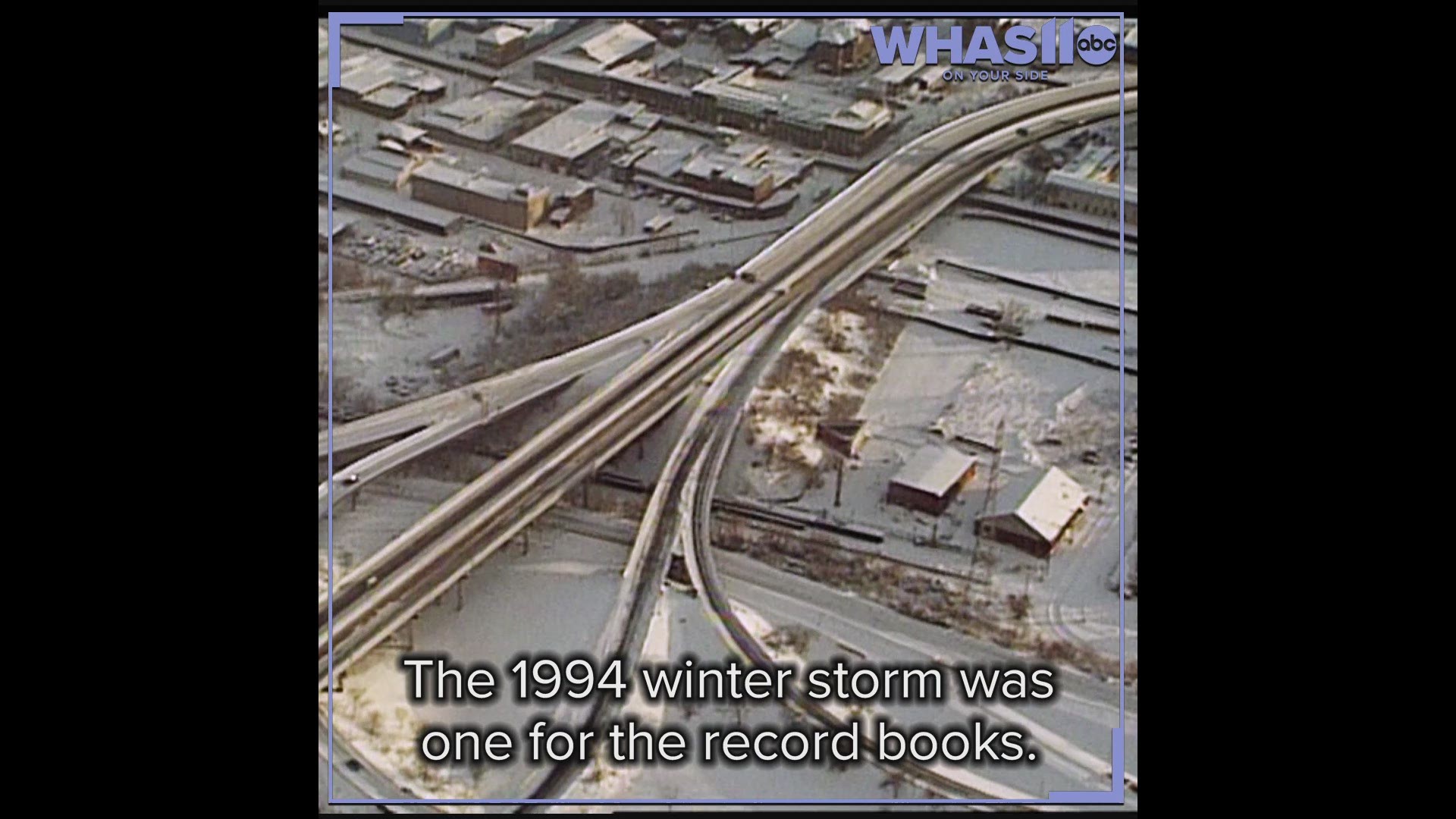 The city of Louisville and Jefferson County was hit with a record-breaking snowfall that left the area at a standstill on Jan. 17, 1994.
