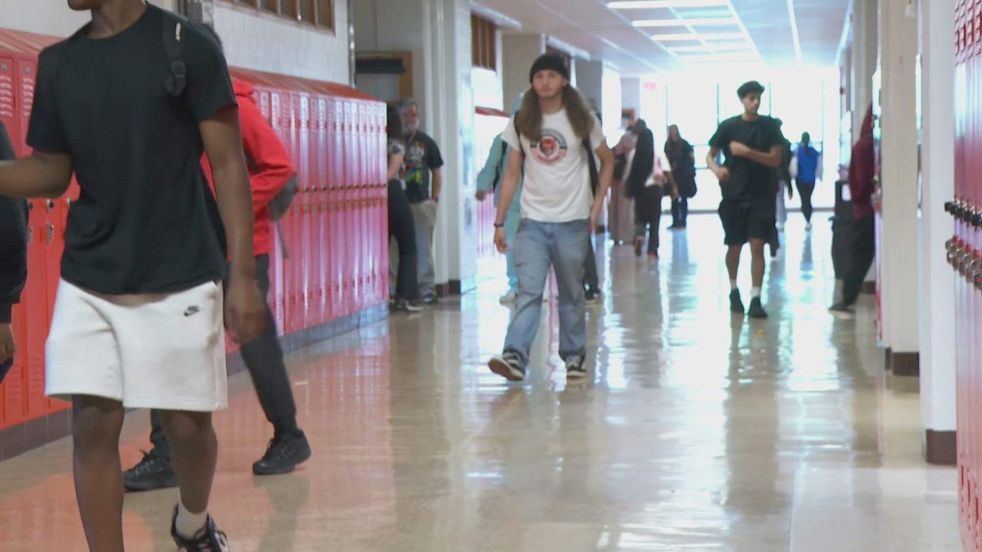 Fern Creek High School has already implemented a cell phone ban, with Principal Rebecca Nicholas saying it's produced stunning results.