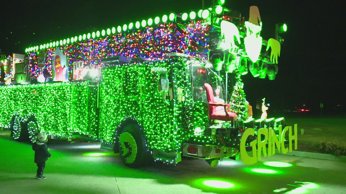 How To Decorate A Fire Truck For Christmas Parade Shelly Lighting