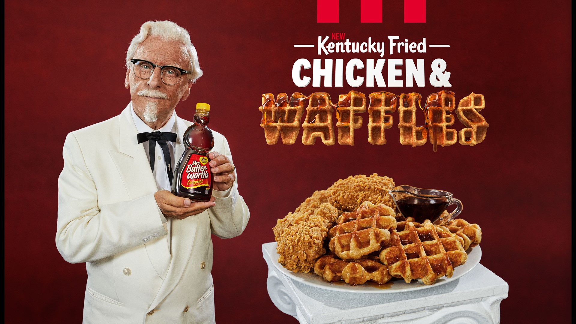 KFC's newest offering Chicken & Waffles