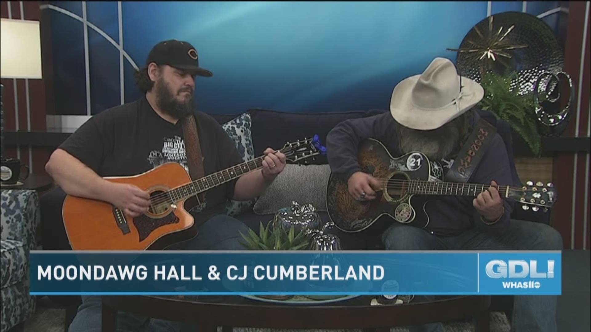 Moondawg Hall & CJ Cumberland perform Hank William's "Old Habits" on Great Day Live!