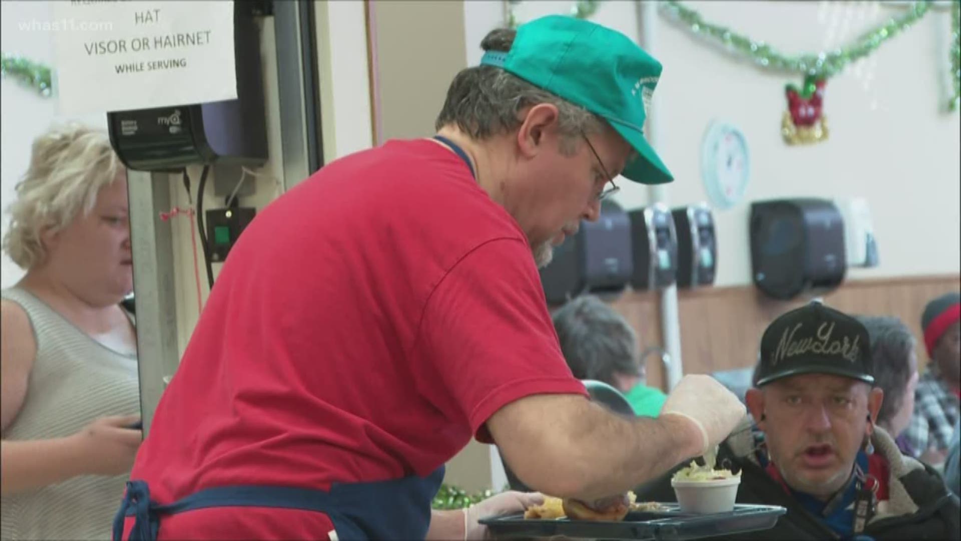 An Indiana soup kitchen celebrated their 30th Christmas meal.