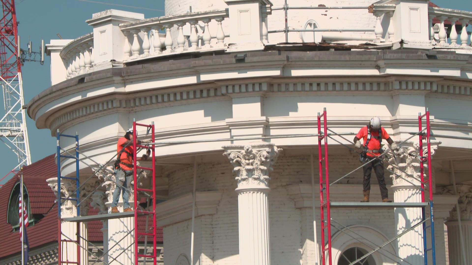 The $6 million restoration project is meant to preserve the history and beauty of the tower, and will take place over three phases.