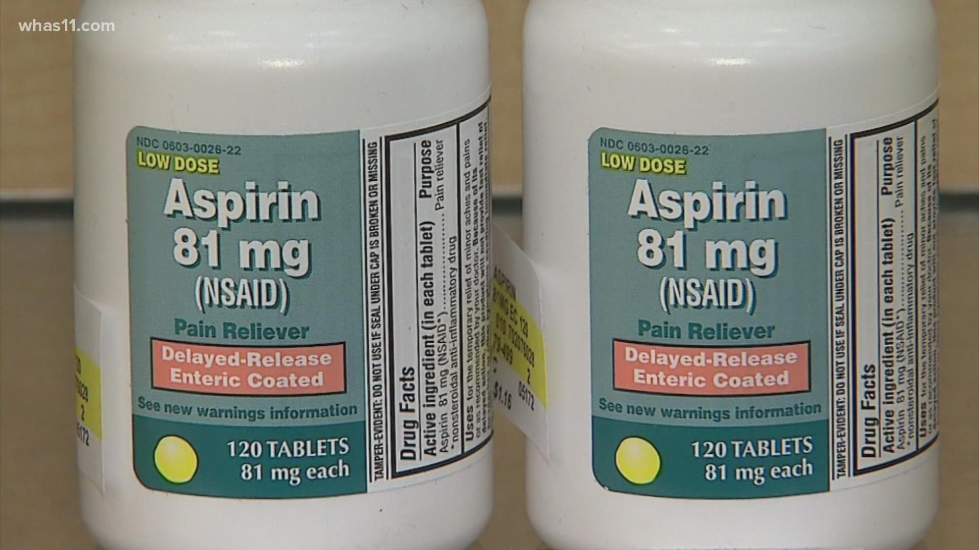 Multiple health groups have changed their guidelines in the last couple of years regarding aspirin use to prevent heart disease.