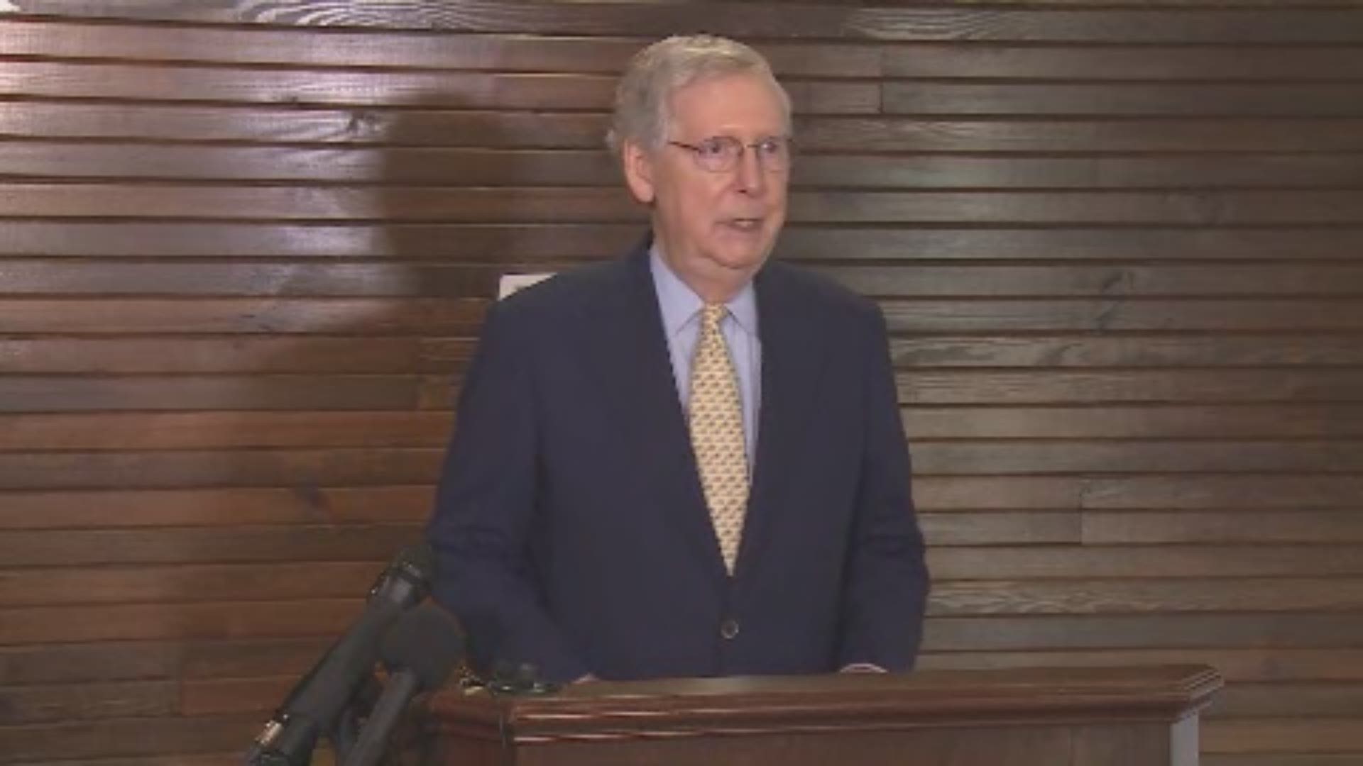 U.S. Sen. Majority Leader Mitch McConnell said on Tuesday afternoon, he felt U.S. Attorney General William Barr was as open and transparent as possible.