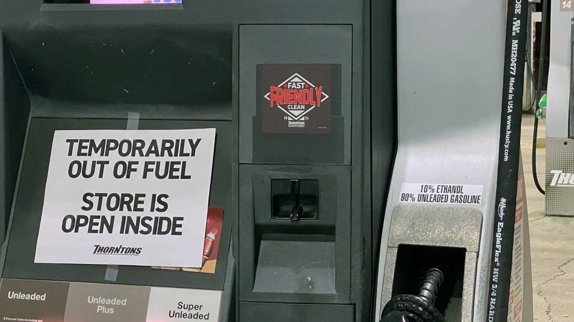 Find gas in Kentucky, Louisville, Indiana during the disruption