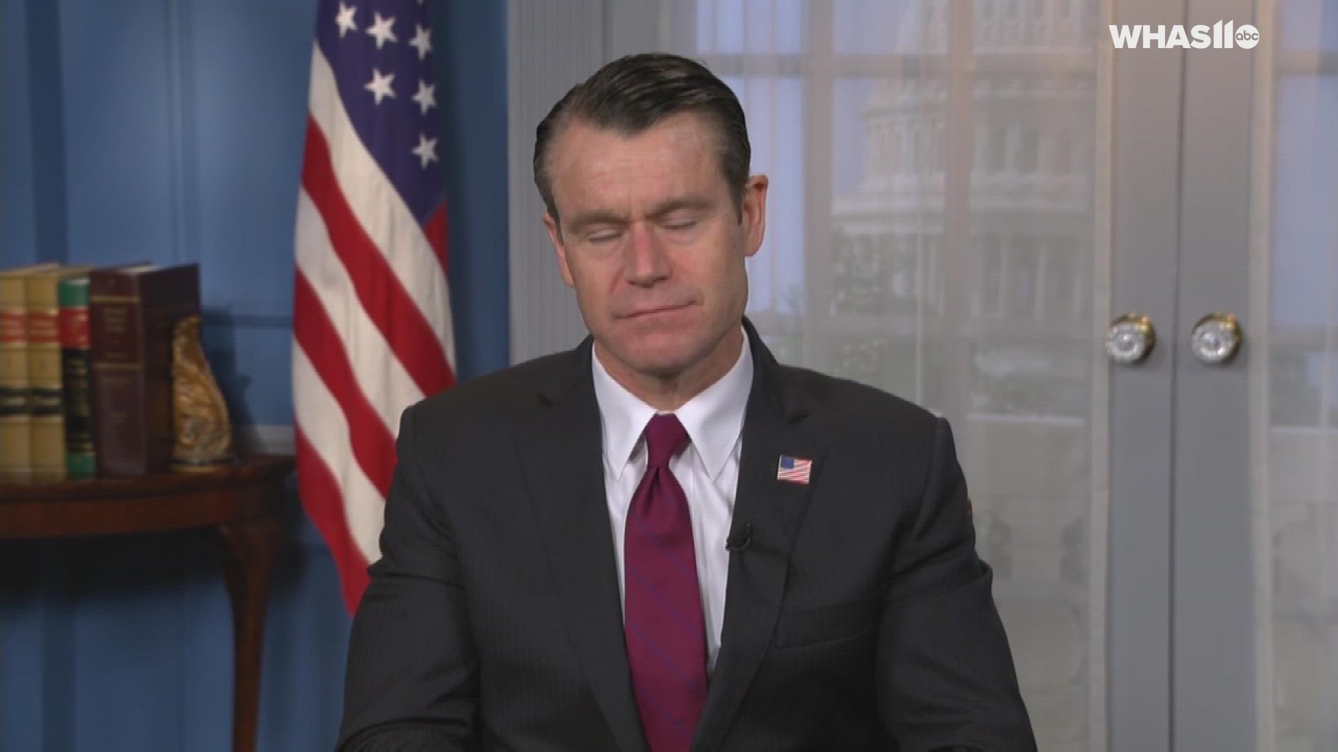 Indiana Senator Todd Young discusses the supply chain crisis plaguing the US and what can be done to fix it.