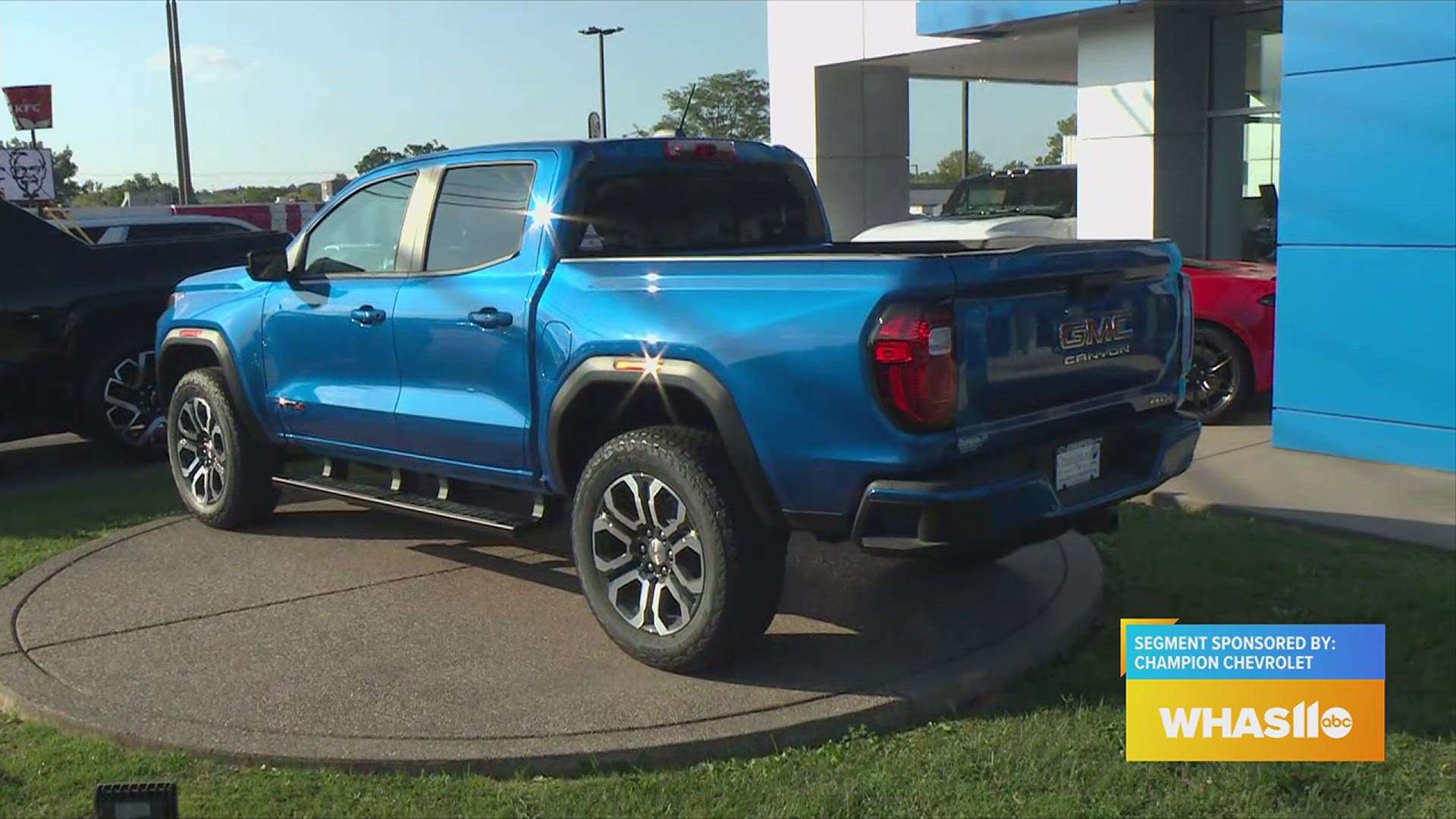 Live Blou Drive Thru is happening at Chevrolet in La Grange, Kentucky until 1pm today.