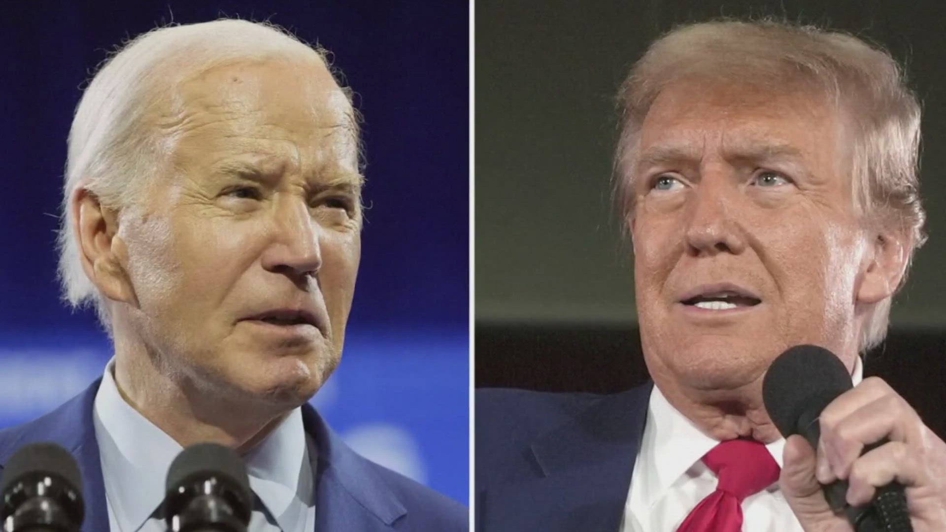Biden and Trump spent the weekend campaigning after agreeing to two presidential debates, one in June and one in September.