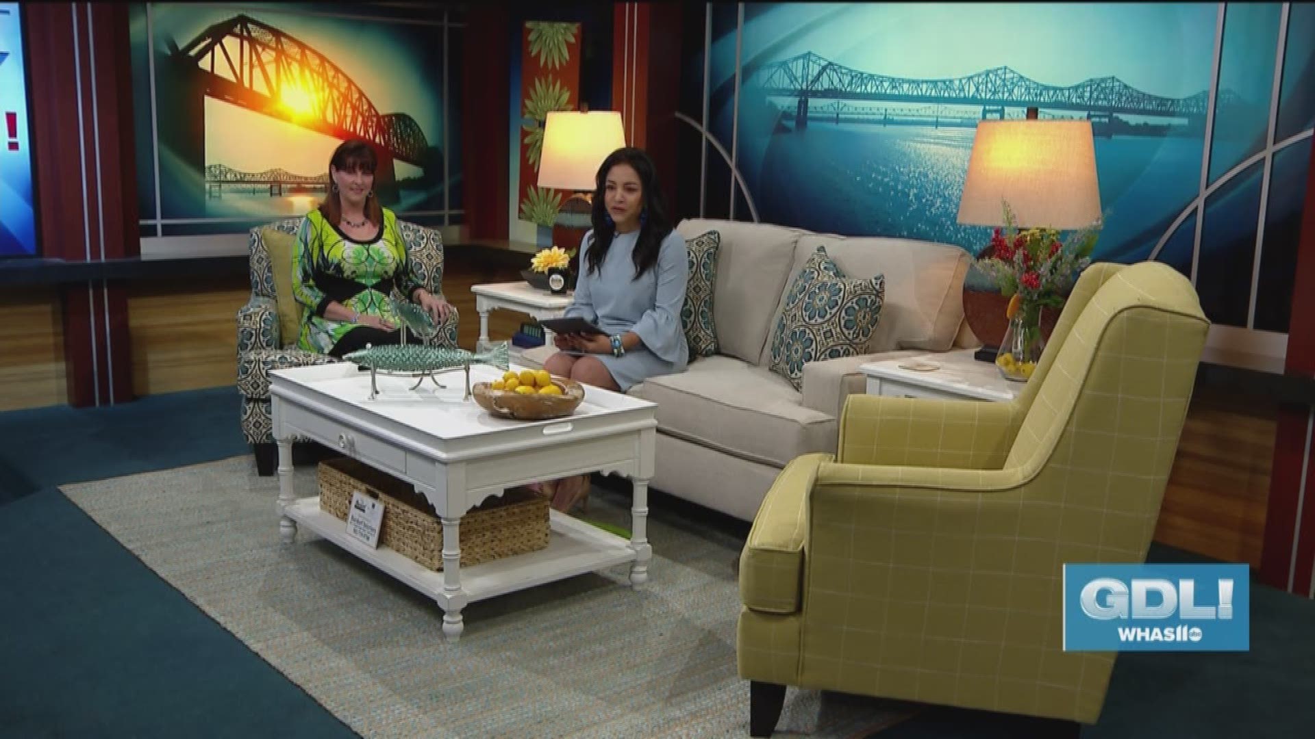 Burdorf Interiors gives the Great Day Live set a makeover every season by providing furniture and styling, and then giving the previous set away to a lucky viewer. Velma Watkins from Burdorf Interiors stopped by Great Day Live for the big reveal. To register for a chance to win, just go to 401 North English Station Road in Louisville, KY.