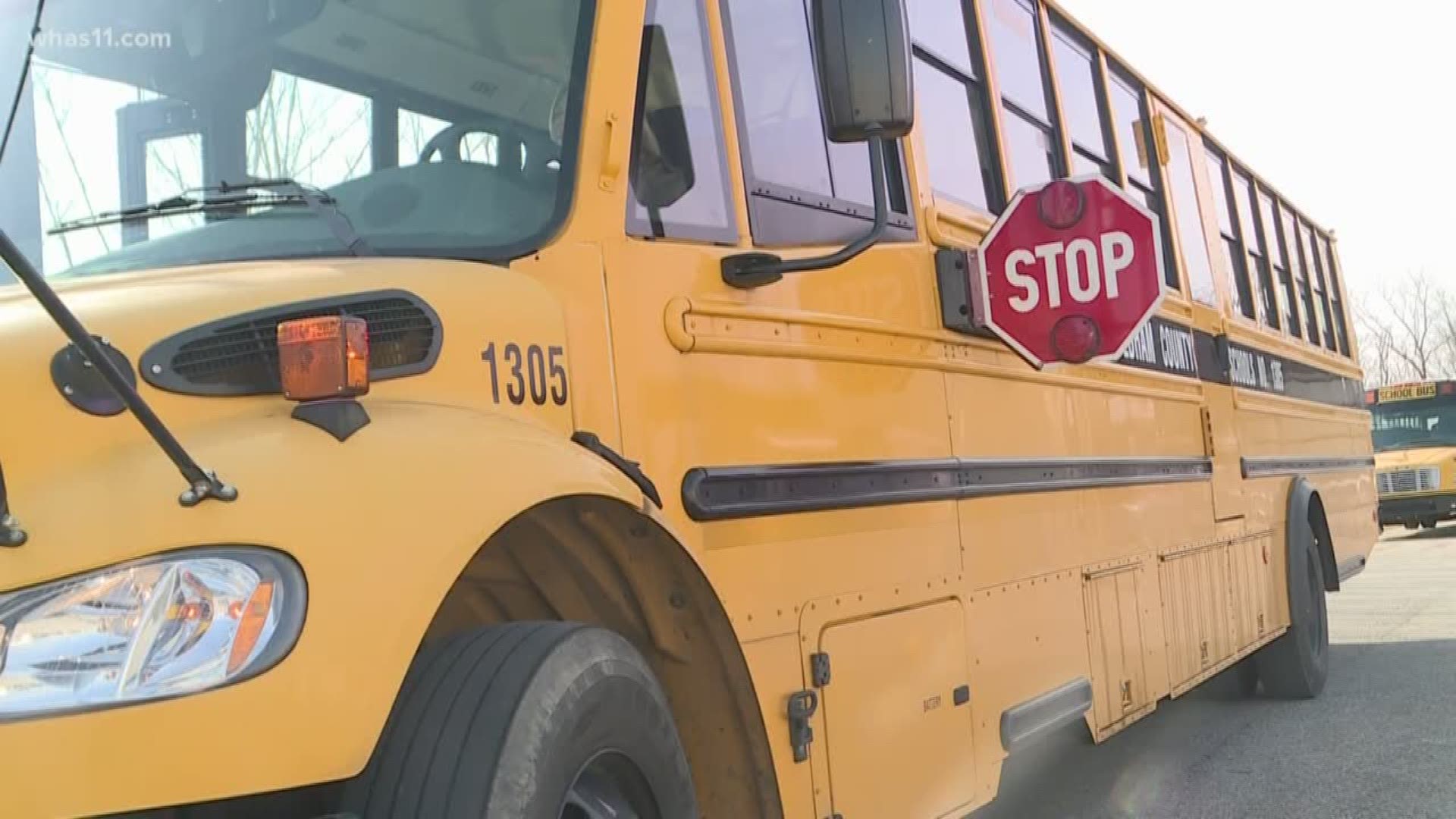 The Oldham County school district is experiencing a  bus driver shortage.