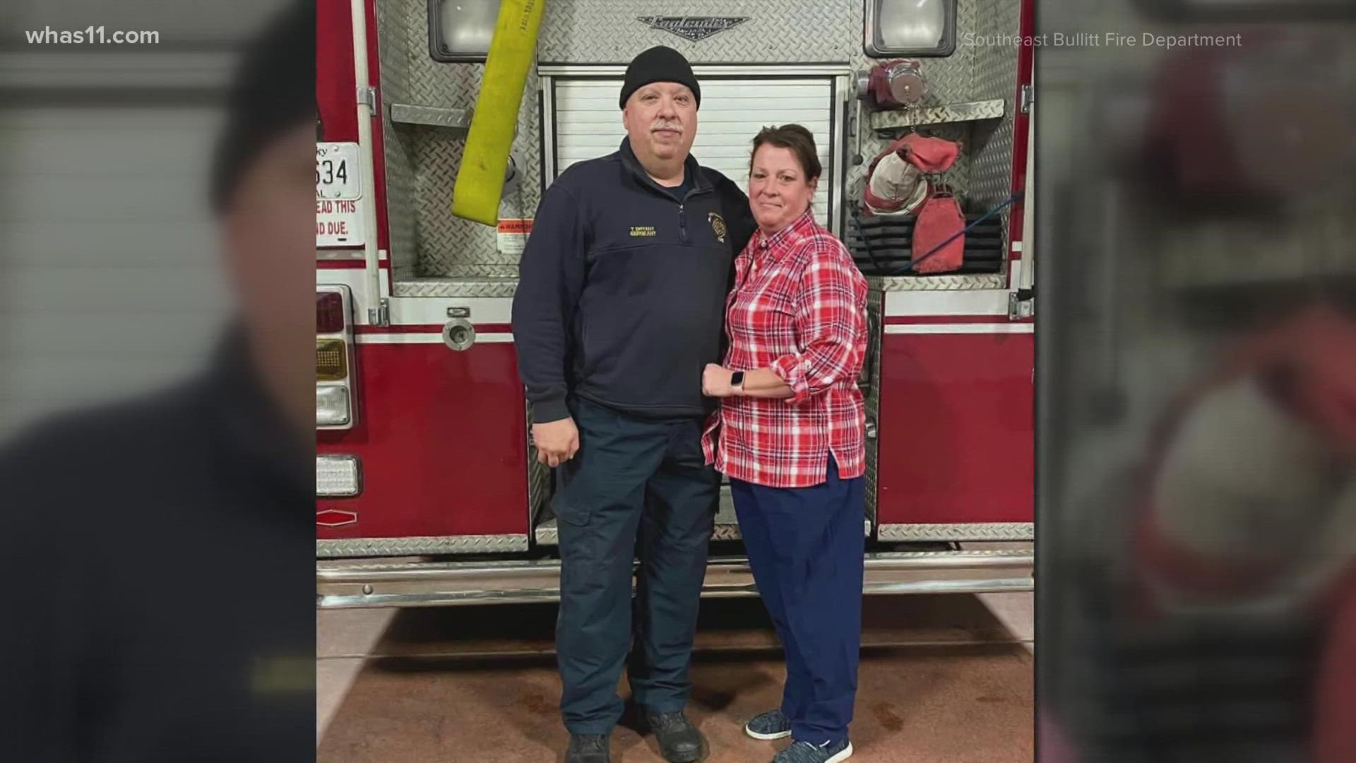 Lt. Terrell Bryant and his wife Christina were involved in a fiery crash a week ago today.