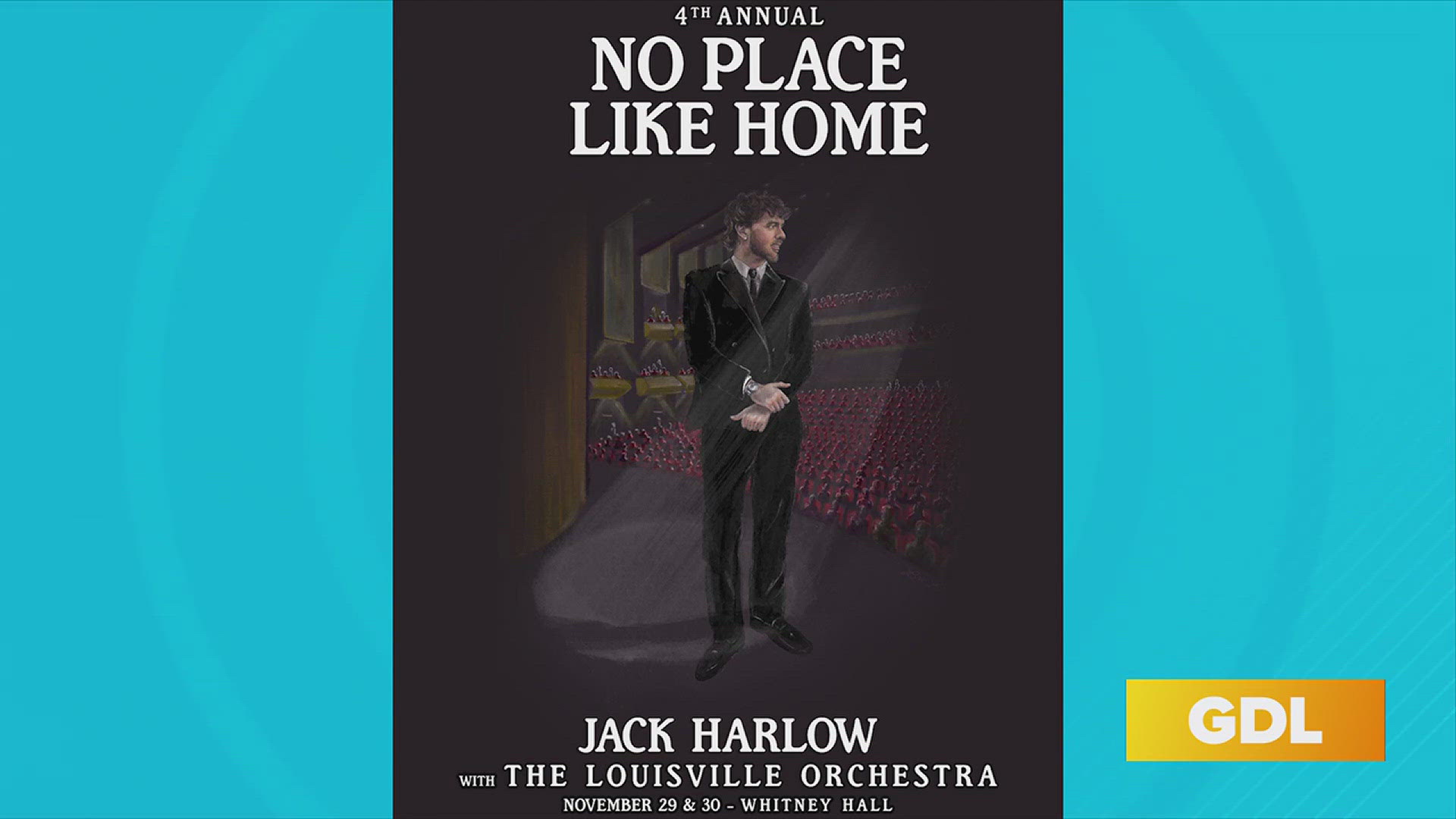 The No Place Like Home Performance is happening November 29th and 30th. Get your tickets at louisvilleorchestra.org.