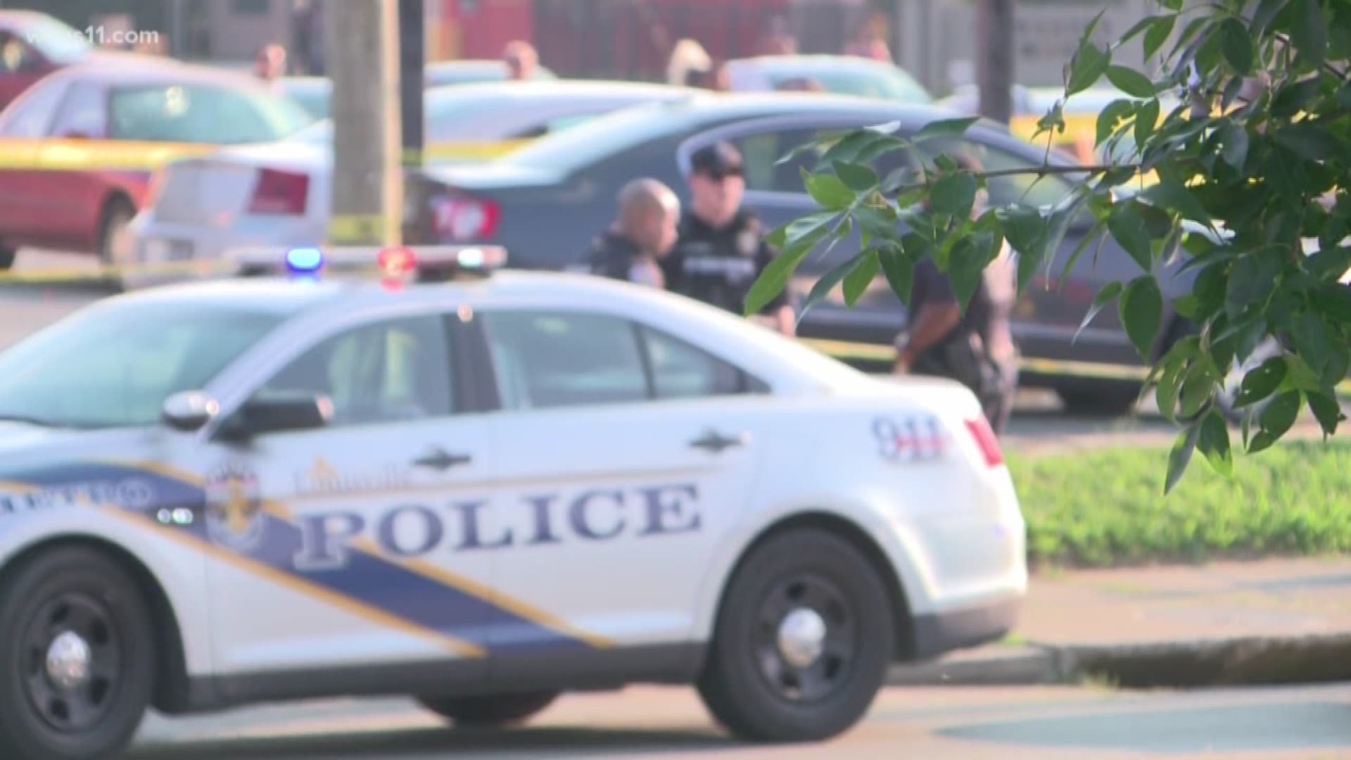 Police are searching for a suspect after a victim was gunned down in southwest Louisville on June 8.