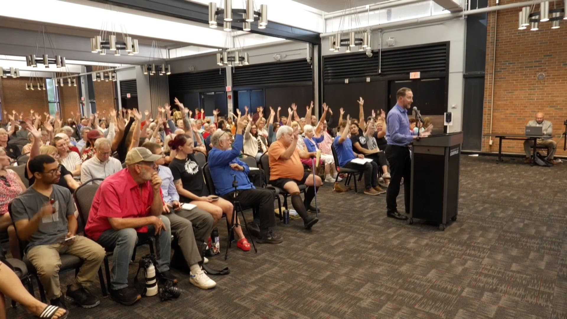Protests erupt during Louisville meeting over proposed data center ...
