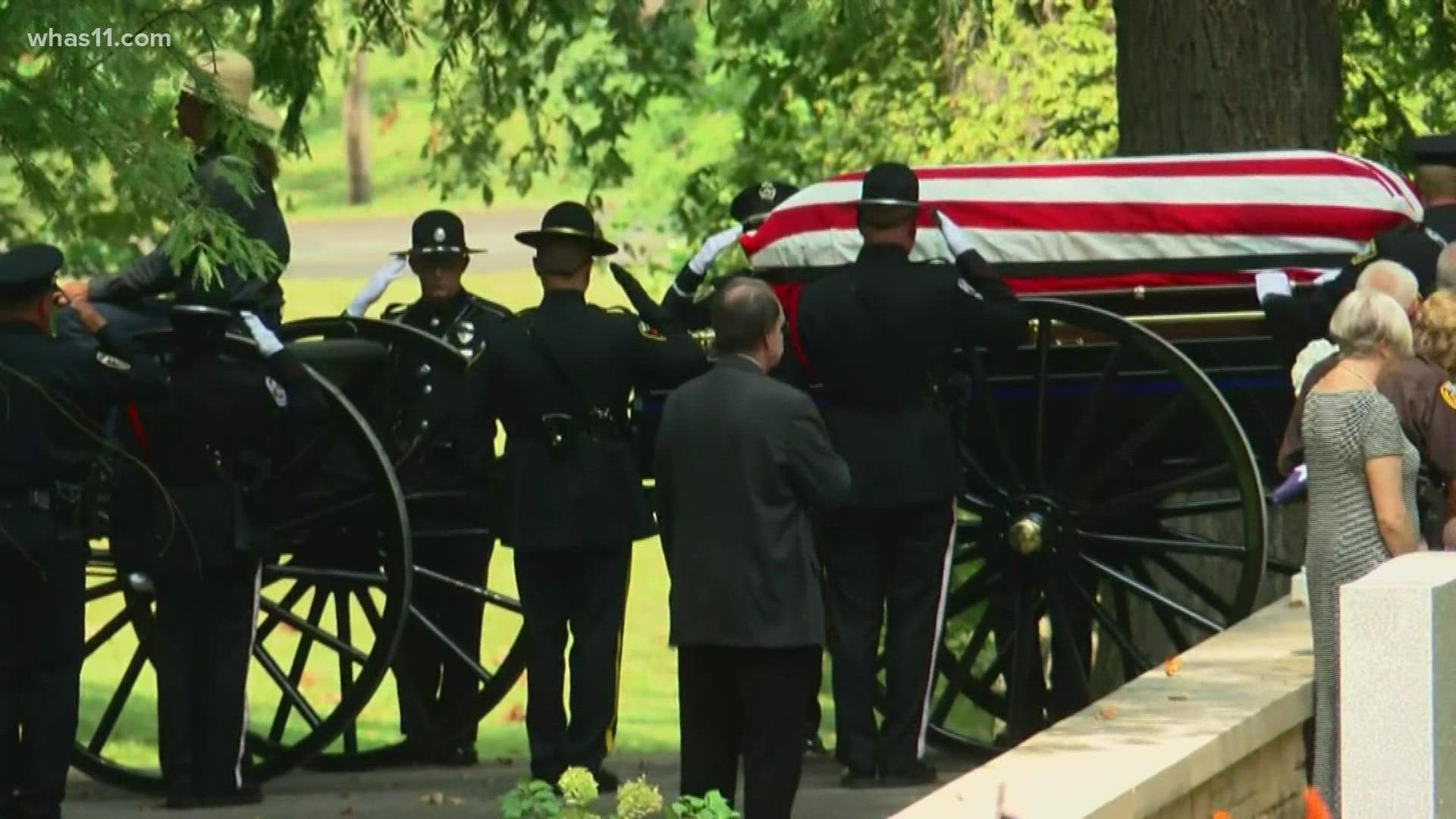 It was a day of heartfelt tributes, emotions, and a strong show of support from law enforcement as Jefferson County Sheriff's Deputy Brandon Shirley was laid to rest