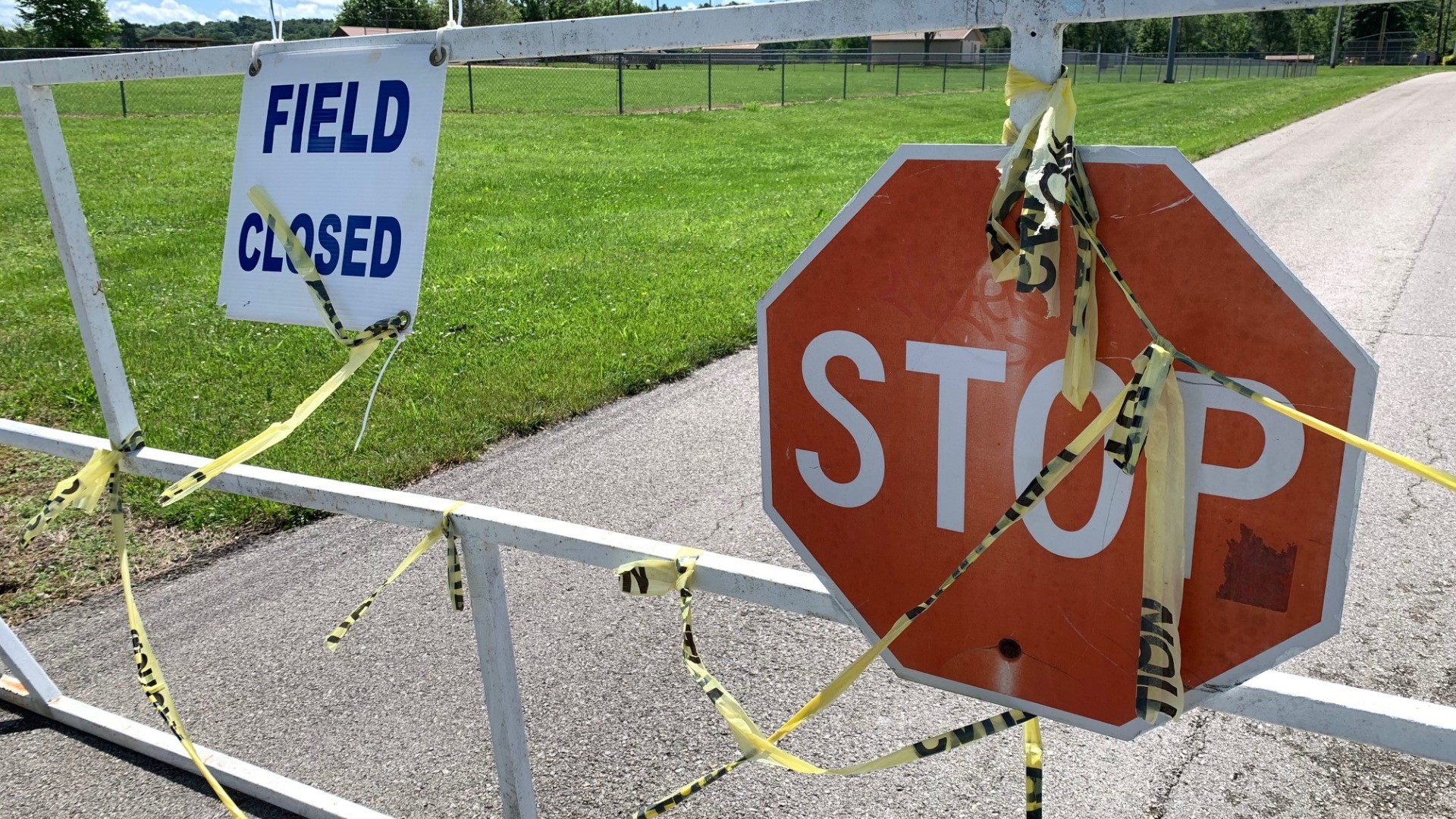 One Meade County man hosted a hog show at a closed public park, sparking controversy and raised the debate over reopening livestock shows in Kentucky.