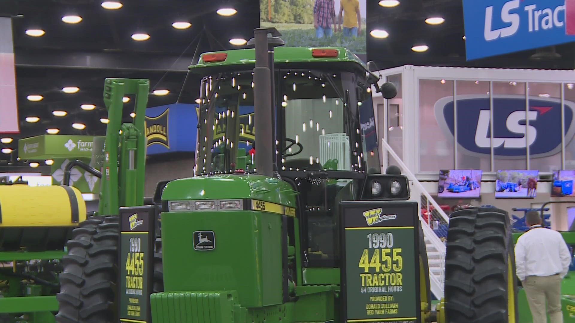 Each year, more than 250,000 people flock to the Kentucky Expo Center to see the newest technology a farmer can buy.