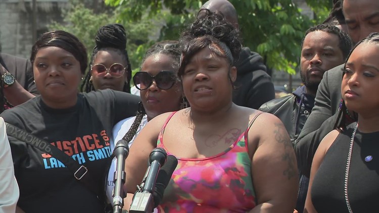 Mother of Breonna Taylor speaks at campaign against Cameron's bid for governor