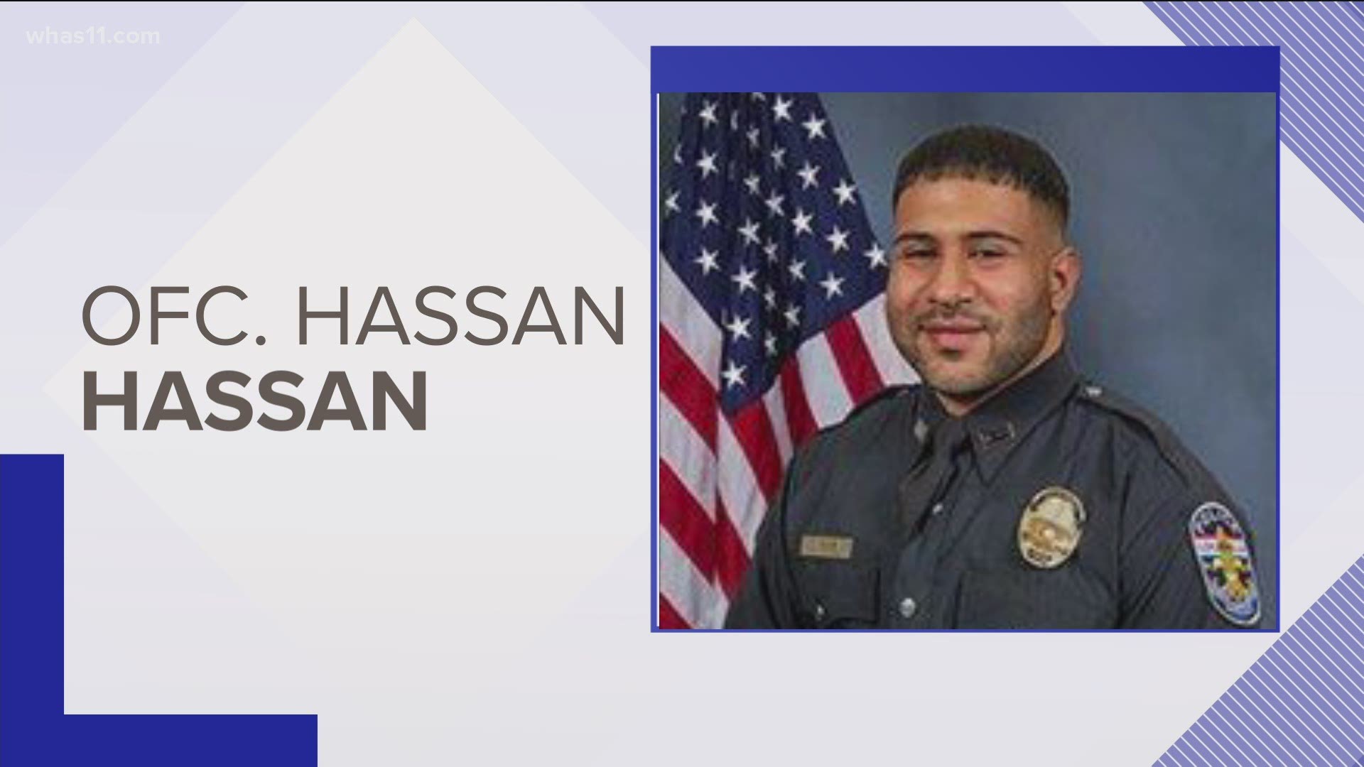 A statement from LMPS says 25-year-old Officer Hassan Hassan experienced a medical emergency while off duty. He was rushed to the hospital where he died.